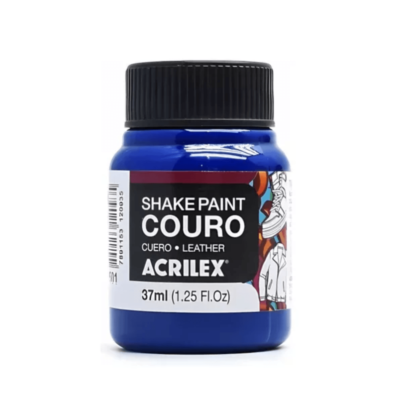 ACRILEX Pintura de Cuero Color Azul Turquesa 37ml