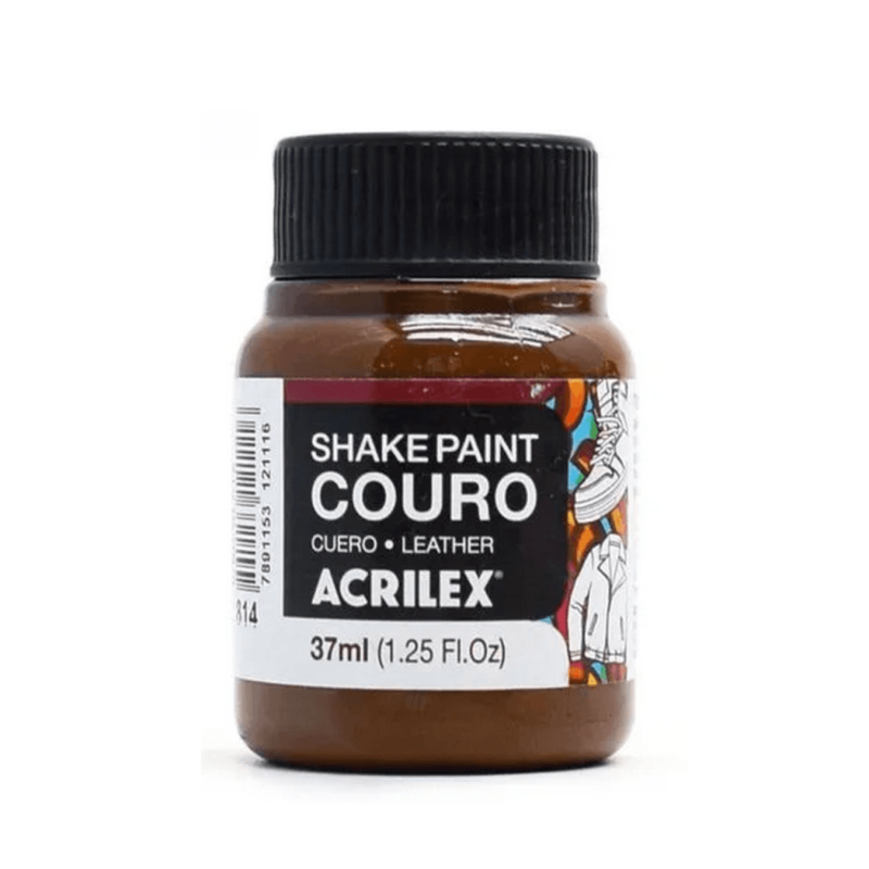 ACRILEX Pintura de Cuero Color Chocolate 37ml