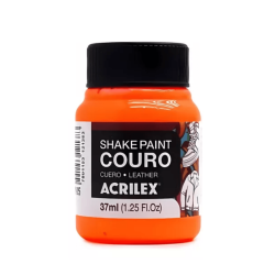 ACRILEX Pintura para Cuero Color Naranja 37ml