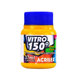 Pintura para Vidrio VITRO 150 Amarillo Oro, ACRILEX