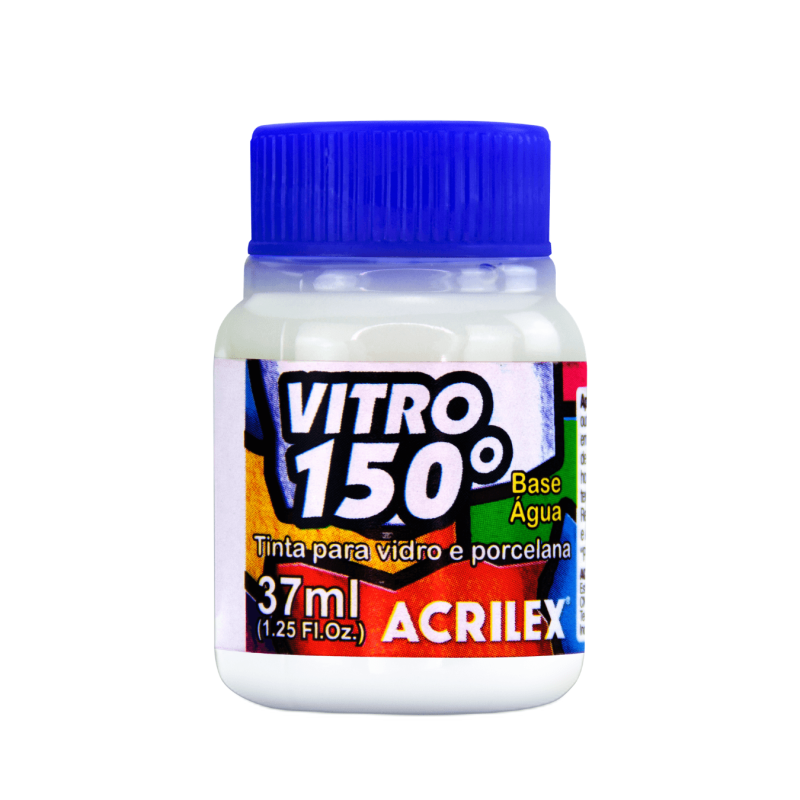 Pintura para Vidrio VITRO 150 Blanco, ACRILEX