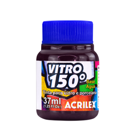 Pintura para Vidrio VITRO 150 Magenta, ACRILEX