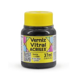 Barniz Vitral Amarillo Oro 37 ML, ACRILEX