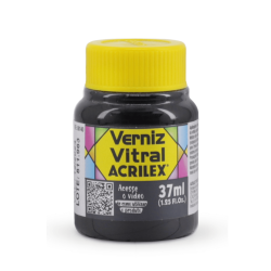 Barniz Vitral Gris Lunar 37 ML, ACRILEX