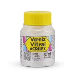 Barniz Vitral Madre Perla 37 ML, ACRILEX