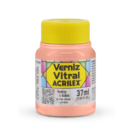 Barniz Vitral Piel 37 ML, ACRILEX