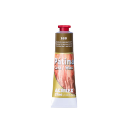 Patina en cera Bronce Iridiscente Metálico 37ml, ACRILEX