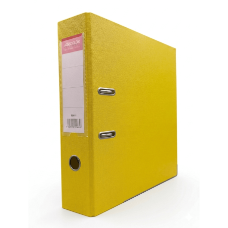 Archivador de Palanca Tamaño Oficio Amarillo ACRICOLOR
