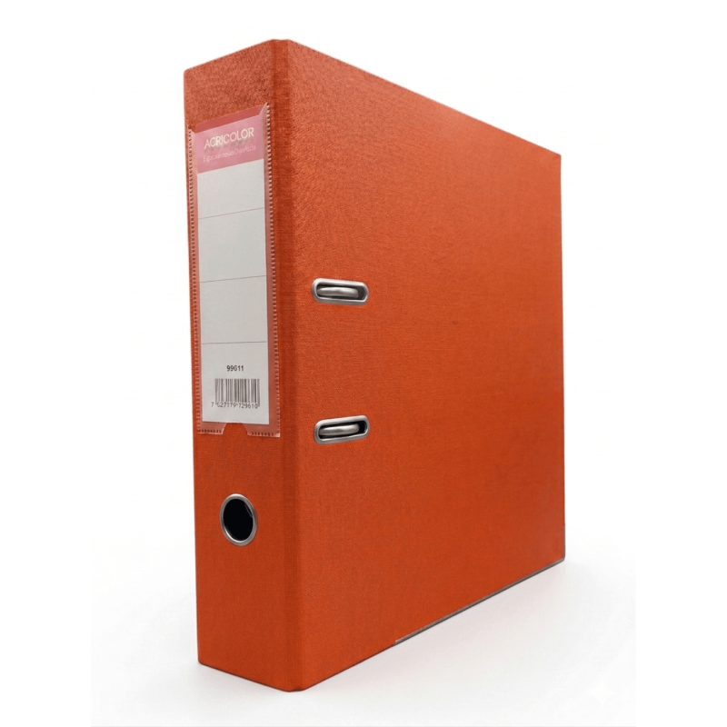 Archivador de Palanca Tamaño Oficio Naranja ACRICOLOR