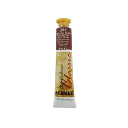 Oil Colors 301 Rojo Oxido Transparente 20ml ACRILEX