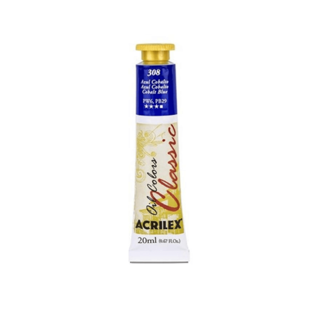 Oil Colors 308 Azul Cobalto 20ml ACRILEX