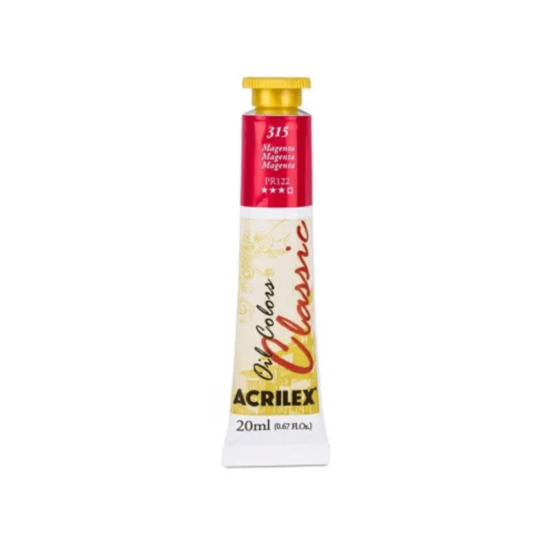Oil Colors 315 Magenta 20ml ACRILEX