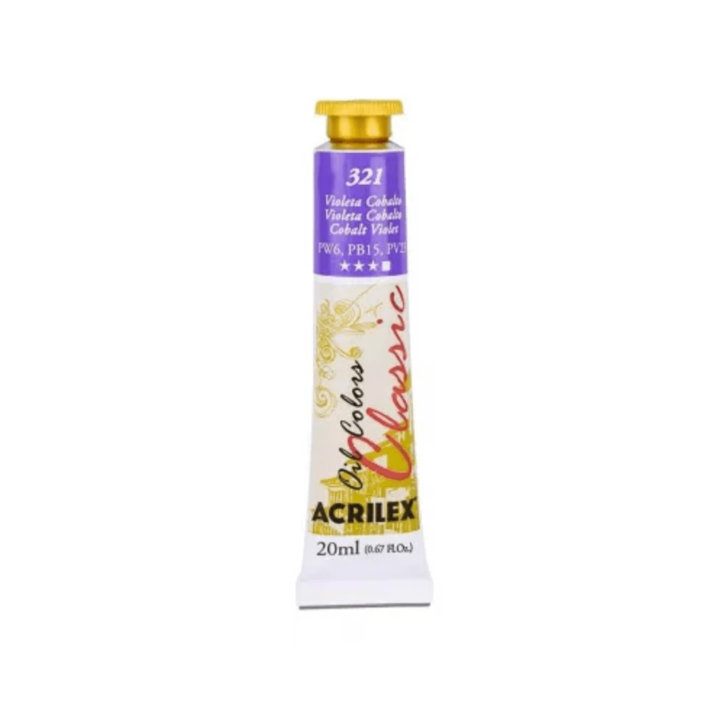 Oil Colors 321 Violeta Cobalto 20ml ACRILEX