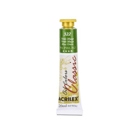 Oil Colors 322 Verde Musgo 20ml ACRILEX