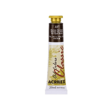 Oil Colors 337 Marrón Van Dyck 20ml ACRILEX