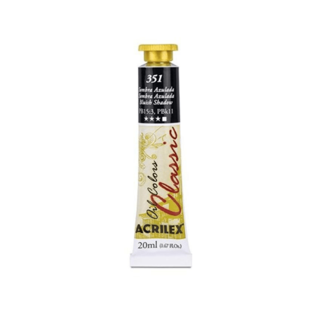 Oil Colors 351 Sombra Azulada 20ml ACRILEX