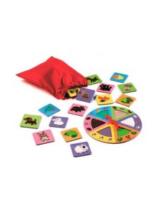 Juegos educativos tactilo loto animaux, DJECO