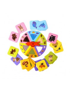 Juegos educativos tactilo loto animaux, DJECO