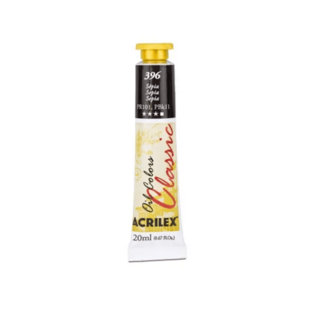 Oil Colors 396 Sepia 20ml ACRILEX