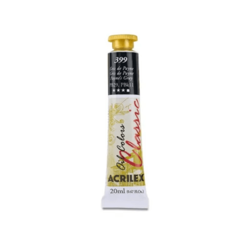 Oil Colors 399 Gris Payne 20ml ACRILEX