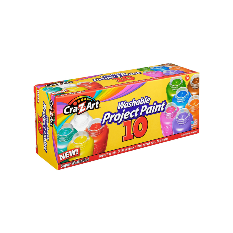 Cra-Z-Art  PINTURA LAVABLES SET 10 COLORES