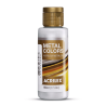Pintura Acrílica Metal Colors Aluminio 60ml, ACRILEX