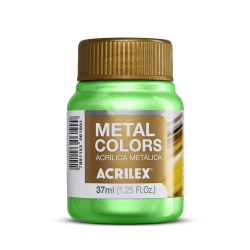 Pintura Acrílica Metal Colors Verde Musgo 37ml, ACRILEX