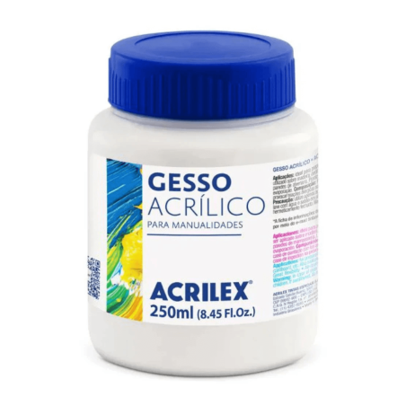 Yeso Acrílico 250ML, ACRILEX
