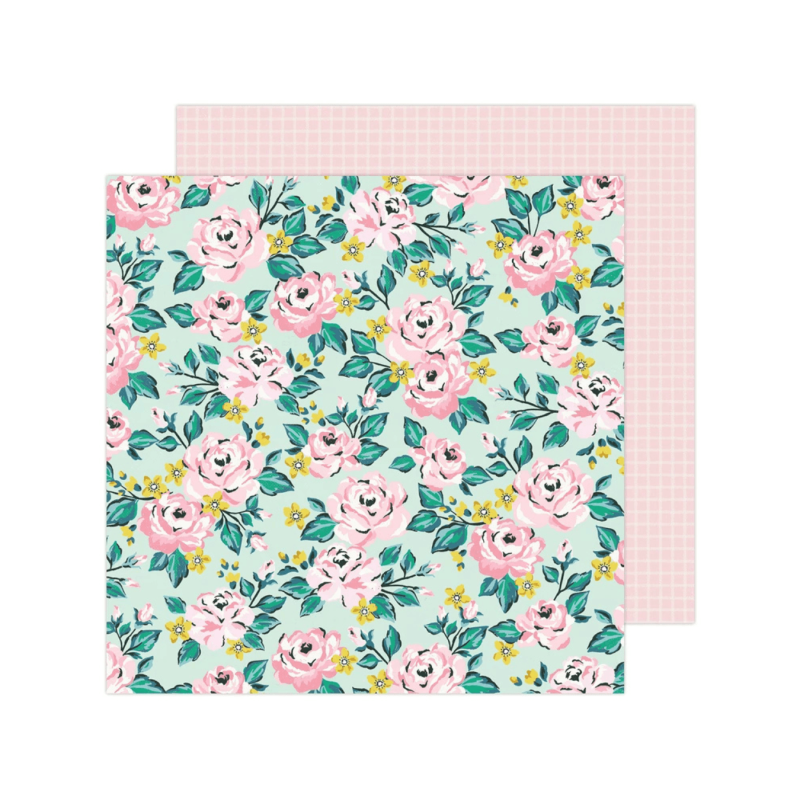 Bloc de papel - Blooming Flowers, AMERICAN CRAFT