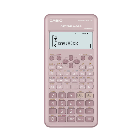 Calculadora Científica CASIO 417F PK - FX- 570ESPLUS2PKWDT