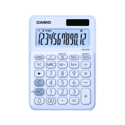 Calculadora de Escritorio CASIO 12DG LB - MS-20UC-LB-N-DC