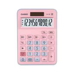 Calculadora de Escritorio CASIO 12DG PK - MX-12B-PKLB-W- DC