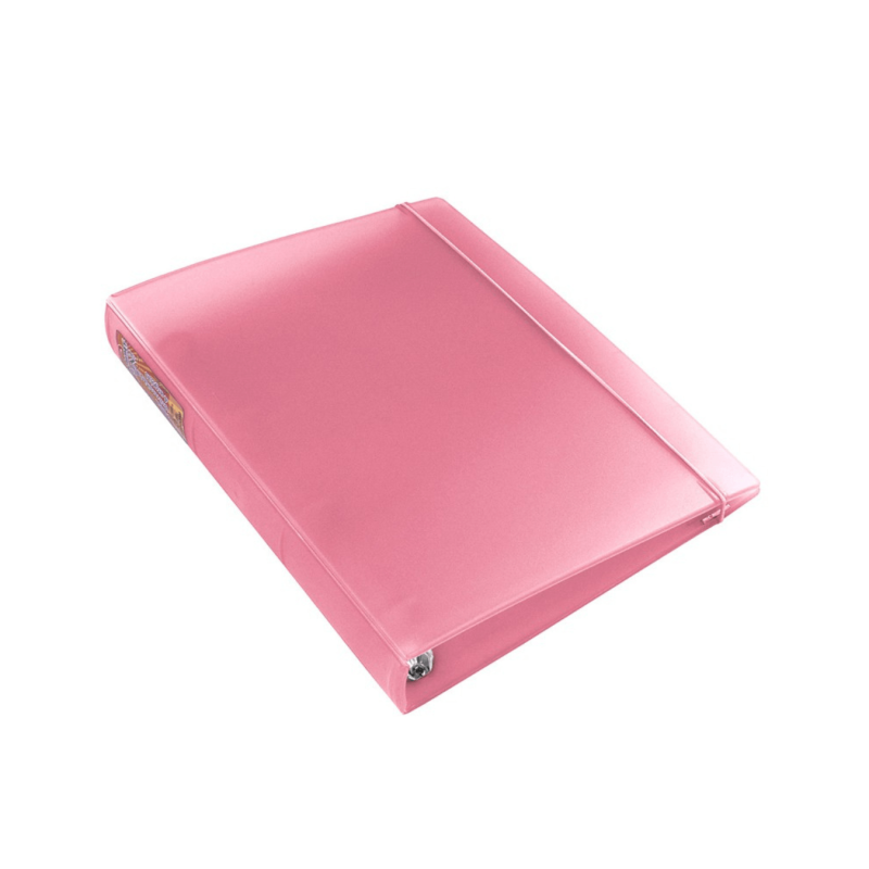Carpeta escolar tres anillos color rosa - Acrimet | Jobbi