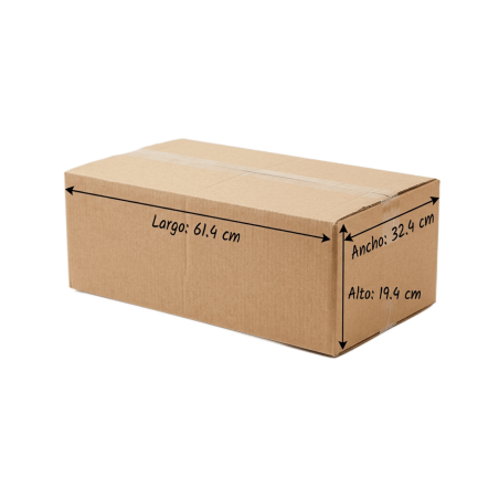 Caja de Cartón Genérica 61x32x19CM