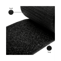 Cinta Velcro Negra, Hook