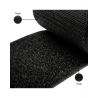 Cinta Velcro Negra, Hook