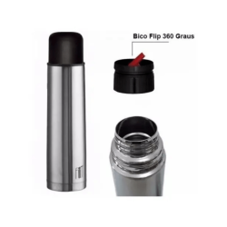 Termo Acero Inoxidable 1 L Pico Matero - MOR