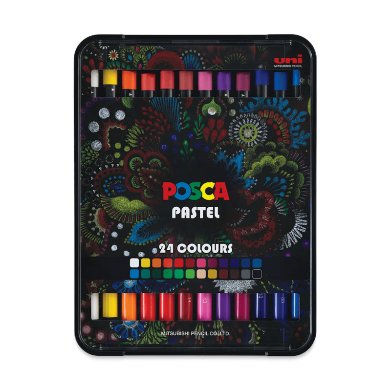 Colores Pastel 24 und POSCA