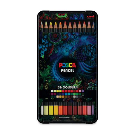Colores pastel 36 und POSCA