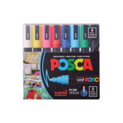 Marcadores POSCA set de 8 colores- 5M