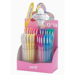 Bolígrafos Signo Angelic, Expositor de 48 Piezas - UNI-BALL