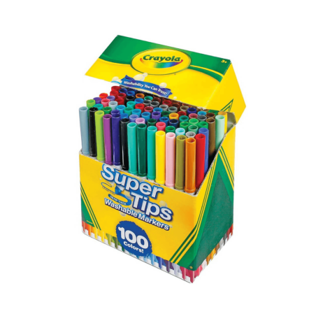 Set 100 super tips, Crayola
