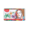 Lápices de colores acuarelables 72 uds, MAPED