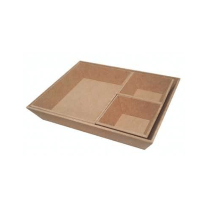 Bandeja china 4 pzs 35x29x7cm