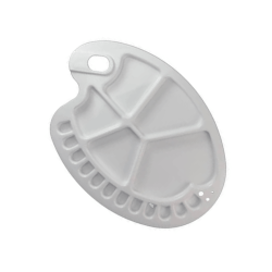 Paleta pintor plastico 17 pocillos