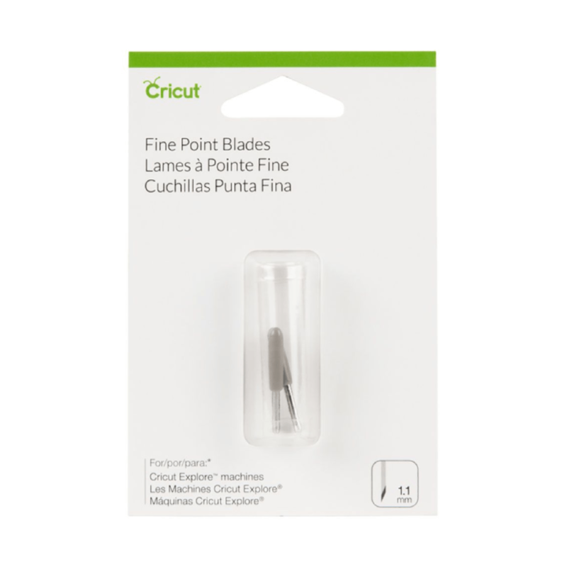 Cuchillas punta fina Cricut