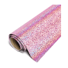 Vinil textil Siser Holographic Pink glitter x MT
