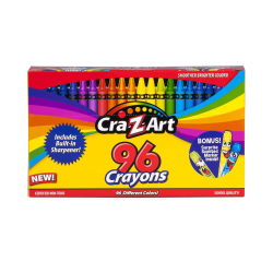 MEGA CAJA 96 CRAYONES TAJADOR INCLUIDO + BONUS MARCADOR C/ AROMA