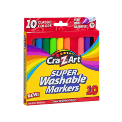 Cra-Z-Art  MARCADORES SUPERLAVABLES 10 COLORES