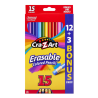 Cra-Z-Art  LAPICES DE COLORES BORRABLES SET 15 PCS